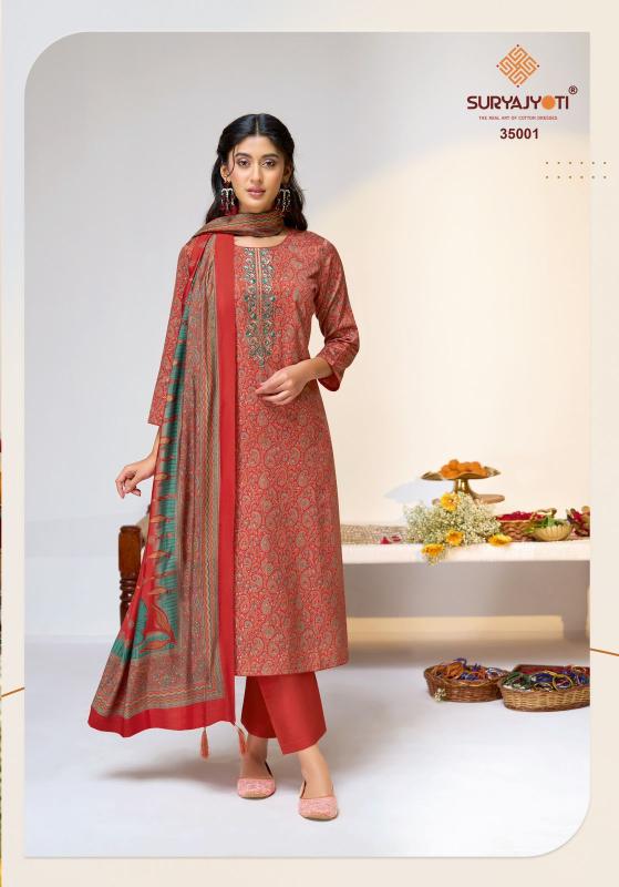 Suryajyoti kalki vol-35 wholesale dress material surat gujarat  - wholesale export